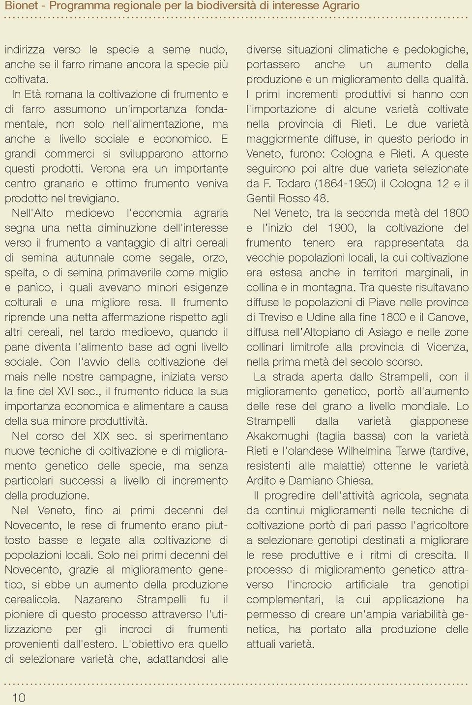 E grandi commerci si svilupparono attorno questi prodotti. Verona era un importante centro granario e ottimo frumento veniva prodotto nel trevigiano.