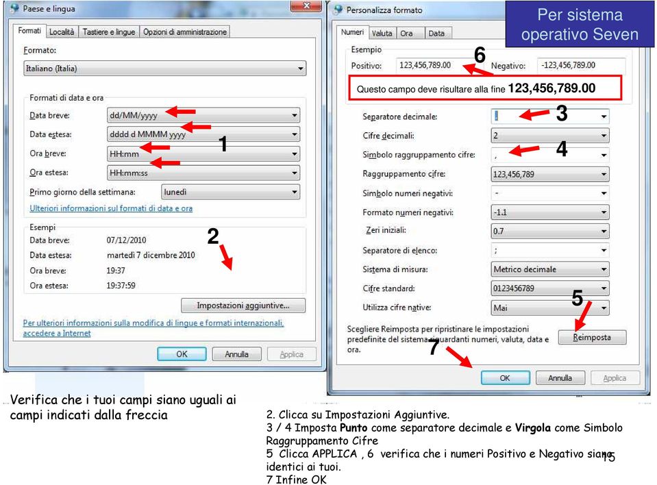 Clicca su Impostazioni Aggiuntive.