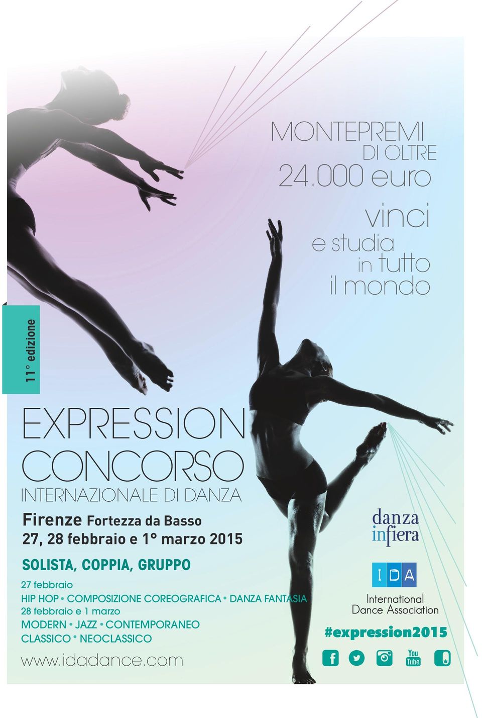 INTERNAZIONALE DI DANZA Firenze Fortezza da Basso 27, 28 febbraio e 1 marzo 2015