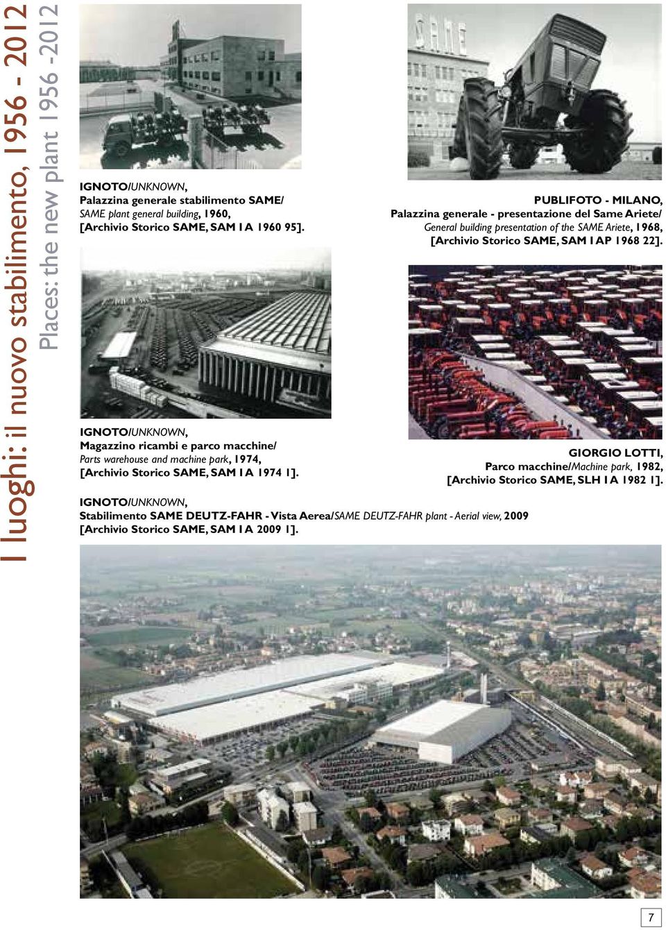 PUBLIFOTO - MILANO, Palazzina generale - presentazione del Same Ariete/ General building presentation of the SAME Ariete, 1968, [Archivio Storico SAME, SAM I AP 1968 22].