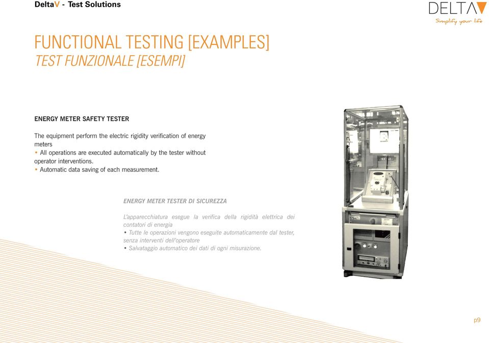 Automatic data saving of each measurement.