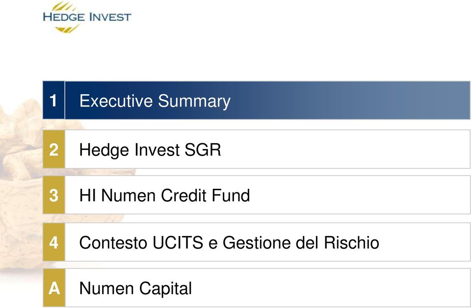 Fund 4 A Contesto UCITS e