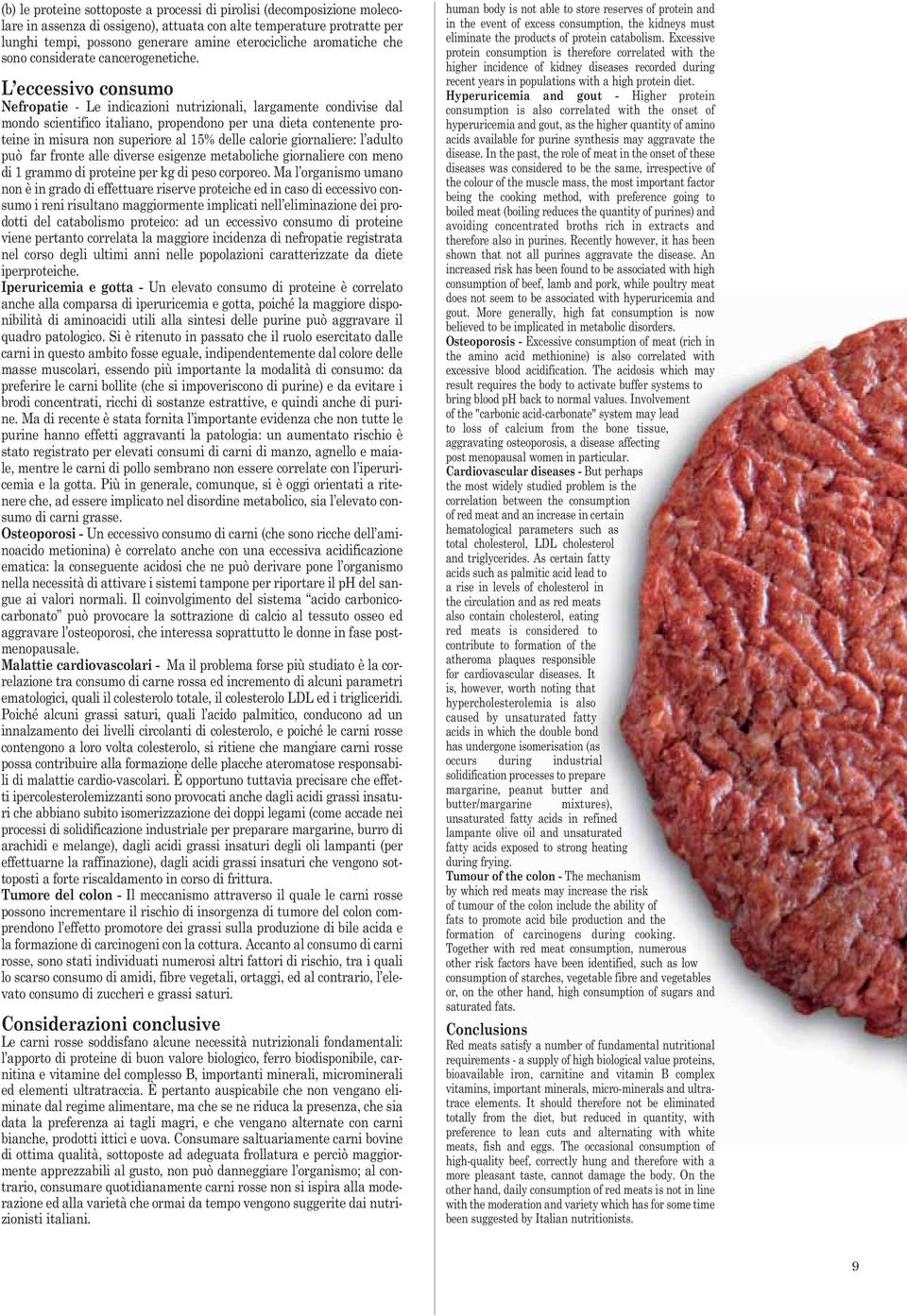 L eccessivo consumo Nefropatie - Le indicazioni nutrizionali, largamente condivise dal mondo scientifico italiano, propendono per una dieta contenente proteine in misura non superiore al 15% delle