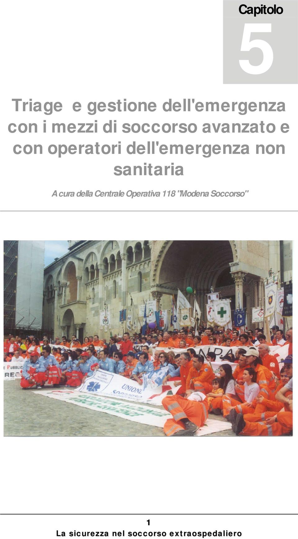 operatori dell'emergenza non sanitaria A