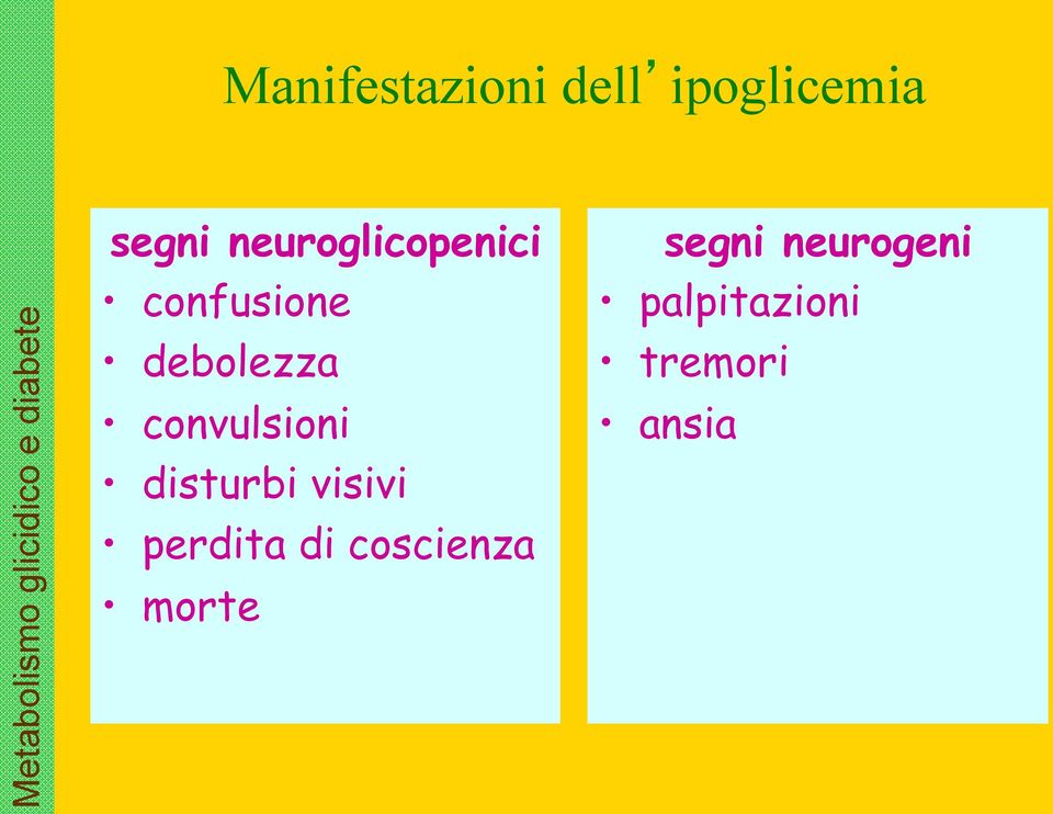 confusione debolezza convulsioni disturbi visivi