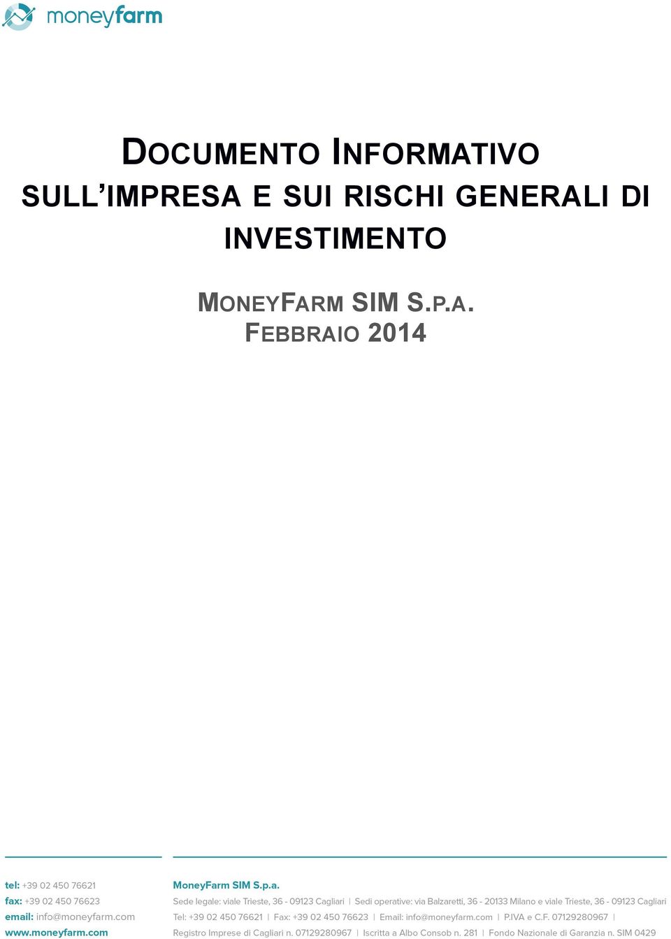 GENERALI DI INVESTIMENTO