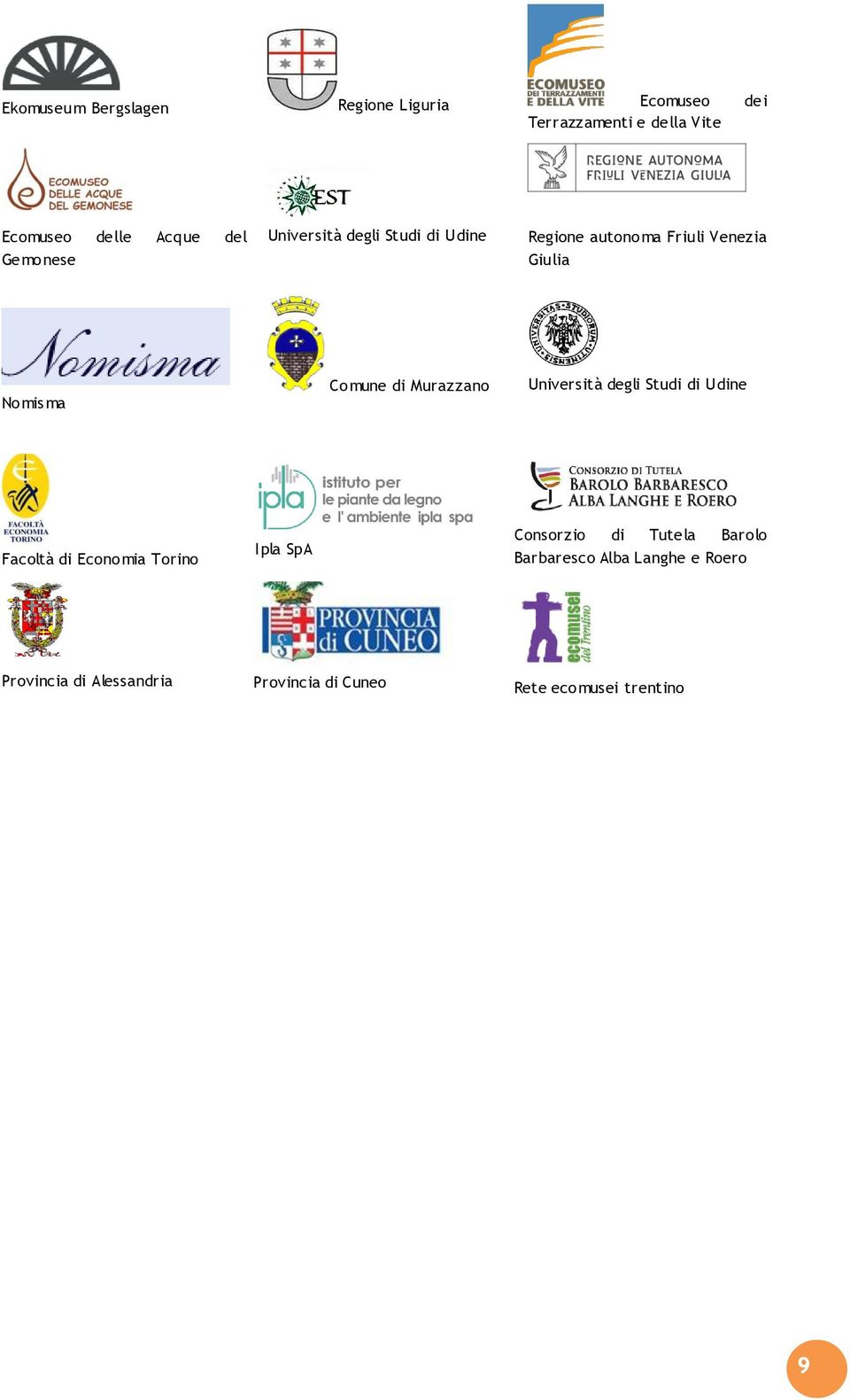 Murazzano Università degli Studi di Udine Facoltà di Economia Torino Ipla SpA Consorzio di Tutela