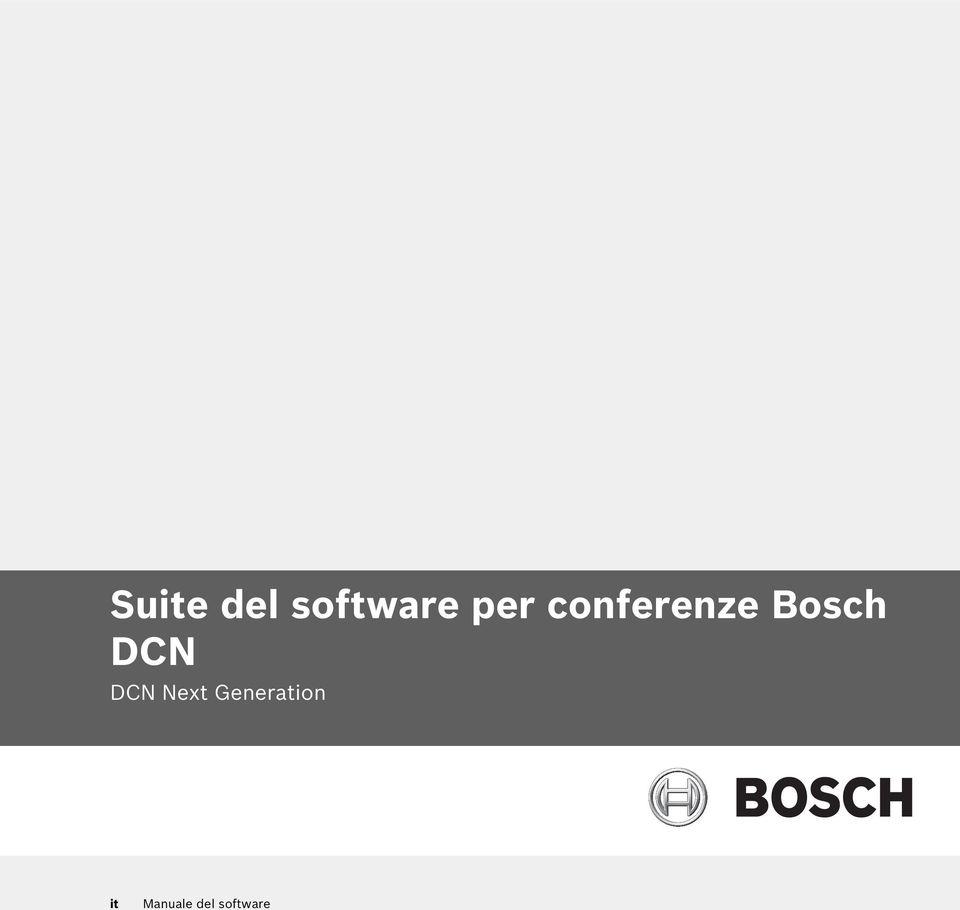 Bosch Next