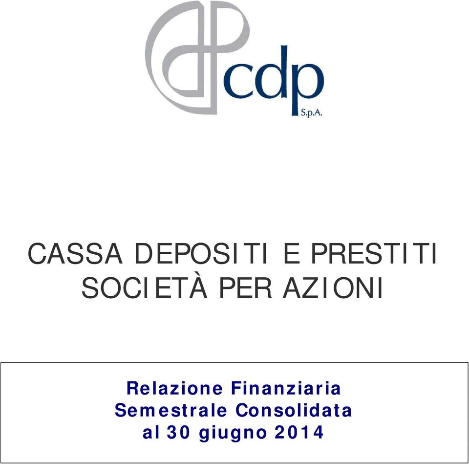 Relazione Finanziaria