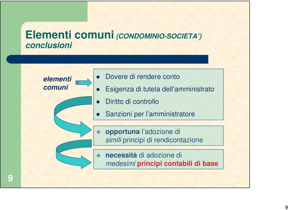 Sanzioni per l amministratore opportuna l adozione di simili principi di