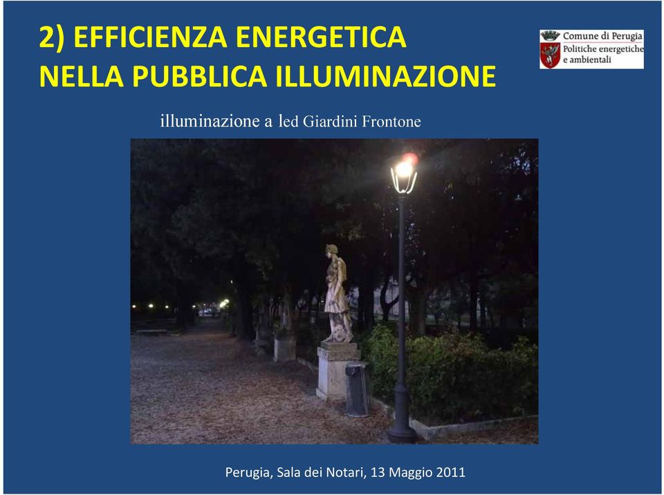 PUBBLICA ILLUMINAZIONE