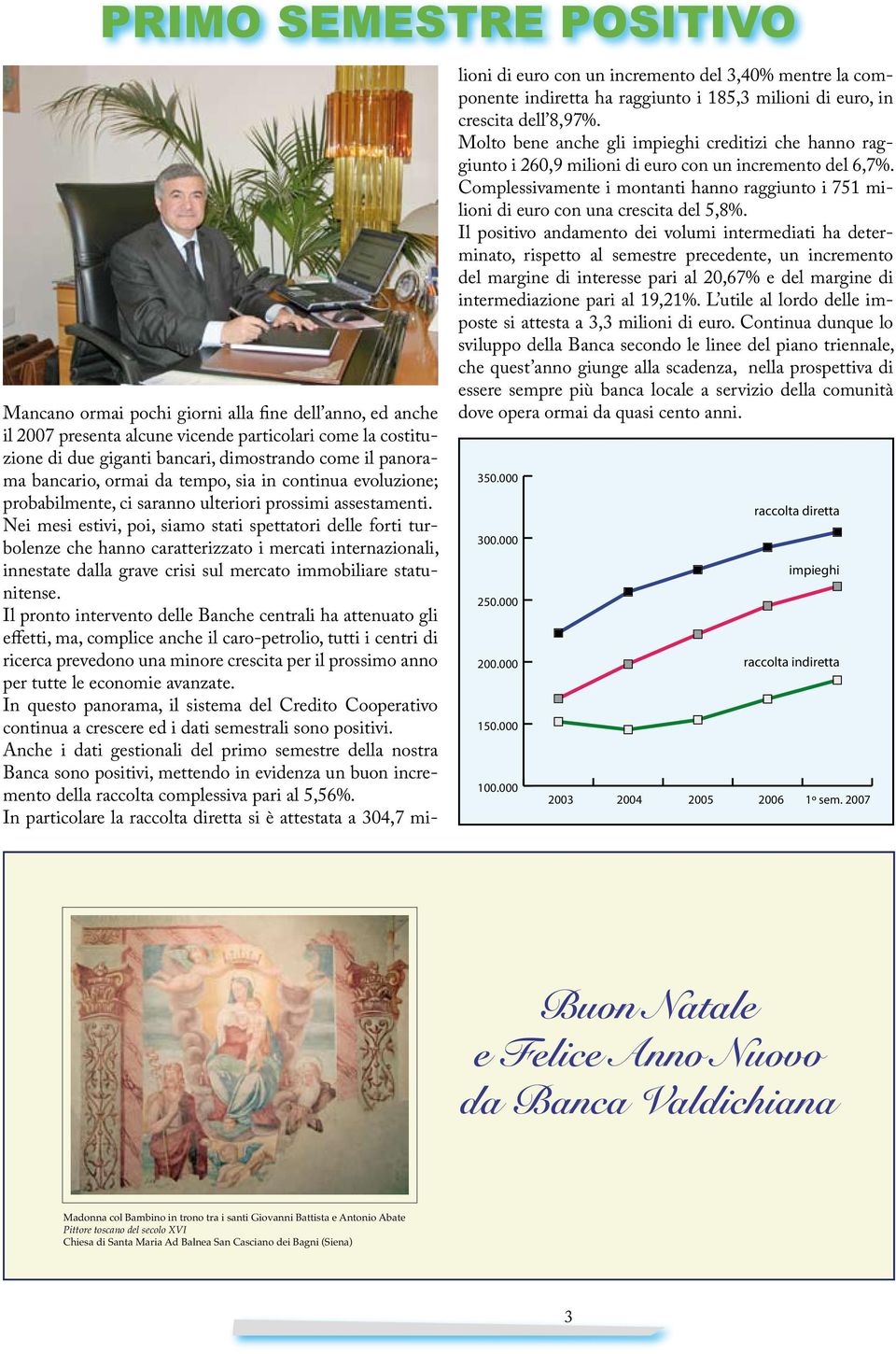 Nei mesi estivi, poi, siamo stati spettatori delle forti turbolenze che hanno caratterizzato i mercati internazionali, innestate dalla grave crisi sul mercato immobiliare statunitense.