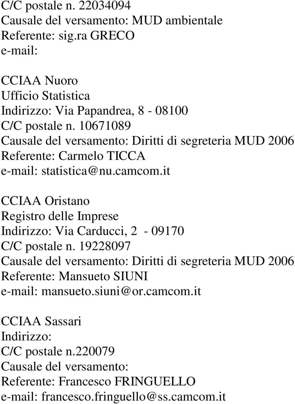 10671089 Carmelo TICCA statistica@nu.camcom.