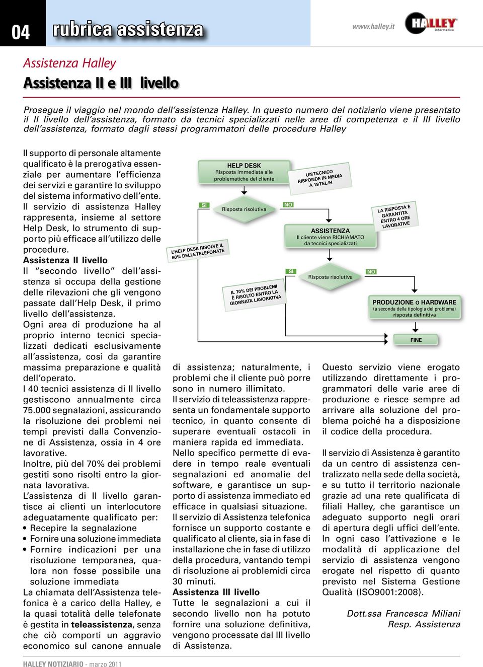 programmatori delle procedure Halley Il supporto di personale altamente qualificato è la prerogativa essenziale per aumentare l efficienza dei servizi e garantire lo sviluppo del sistema informativo