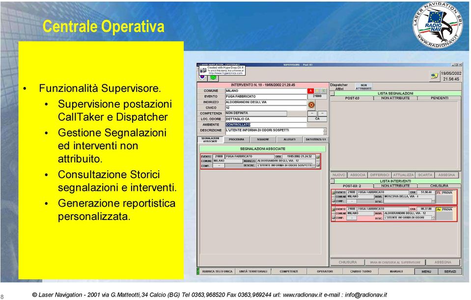 Segnalazioni ed interventi non attribuito.