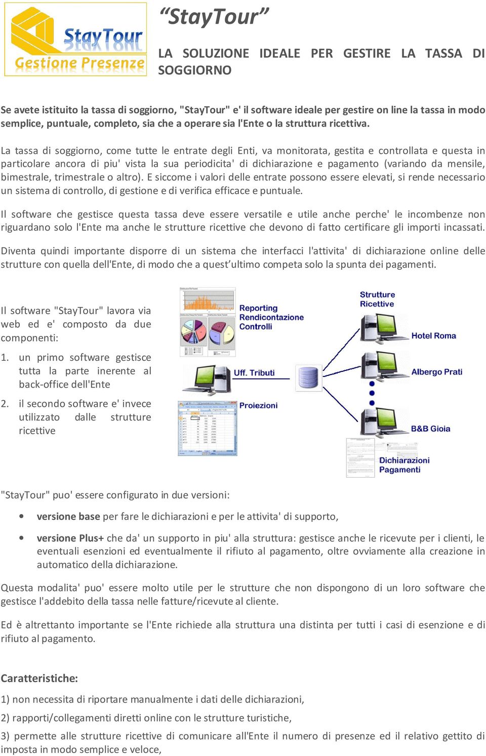 La tassa di soggiorno, come tutte le entrate degli Enti, va monitorata, gestita e controllata e questa in particolare ancora di piu' vista la sua periodicita' di dichiarazione e pagamento (variando