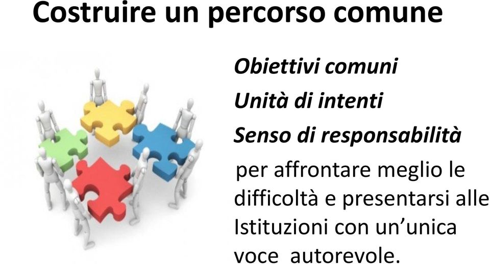 affrontare meglio le difficoltà e presentarsi