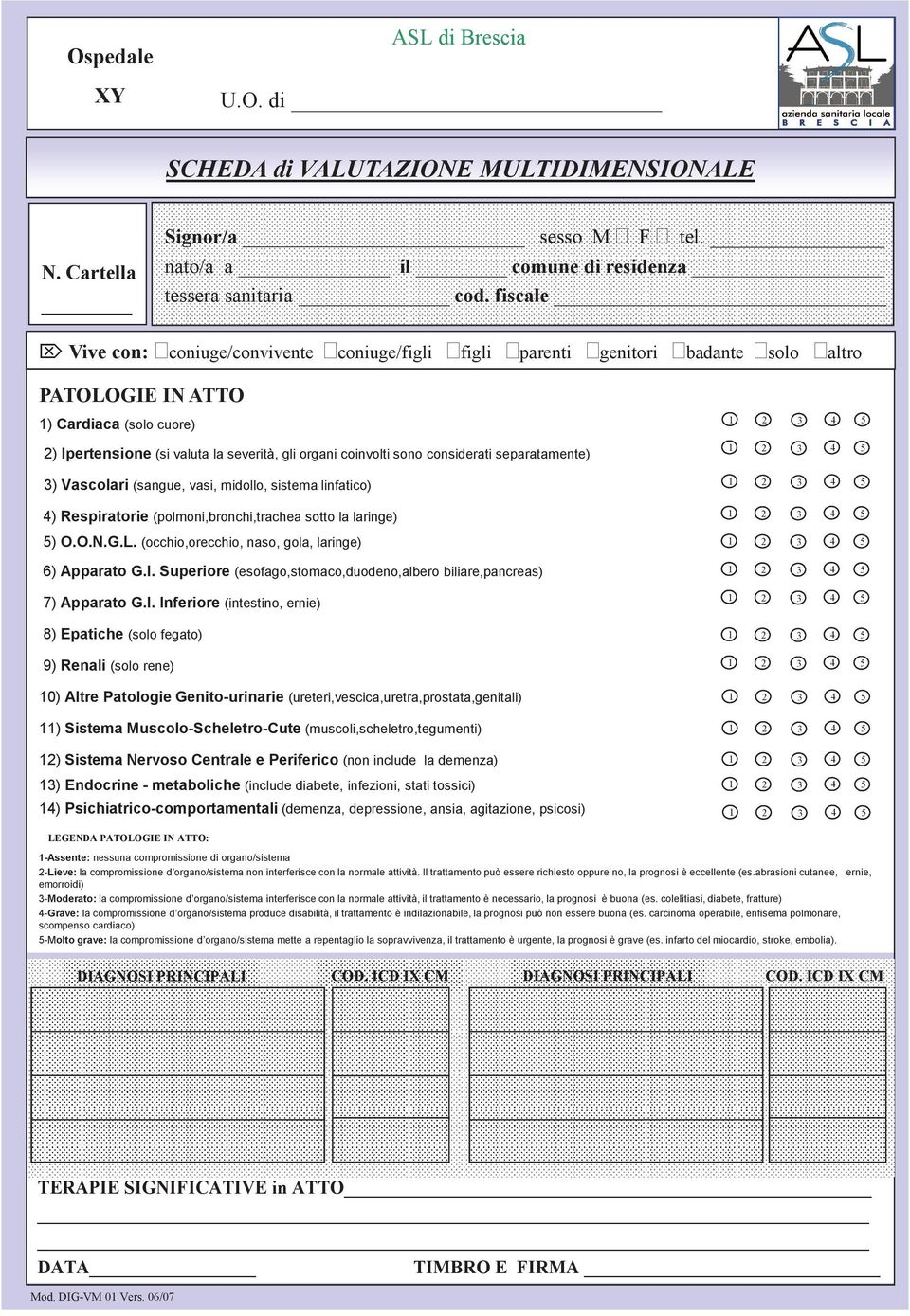 considerati separatamente) ) Vascolari (sangue, vasi, midollo, sistema linfatico) 4 4) Respiratorie (polmoni,bronchi,trachea sotto la laringe) 5 5) O.O.N.G.L.