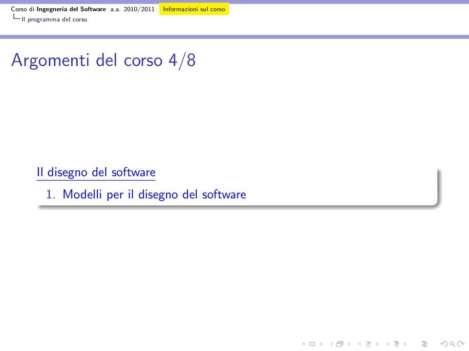 disegno del software 1.