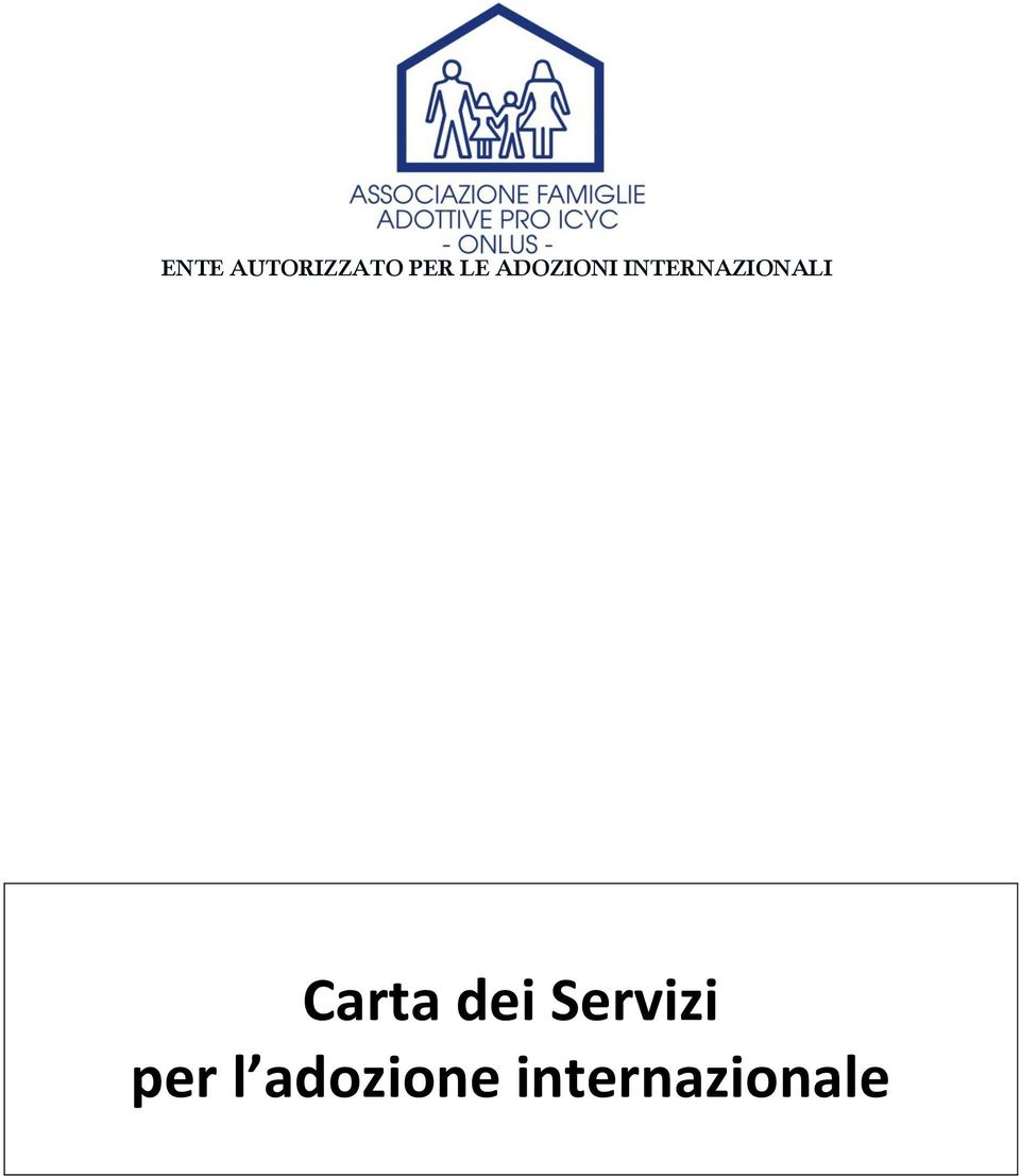 Carta dei Servizi per l