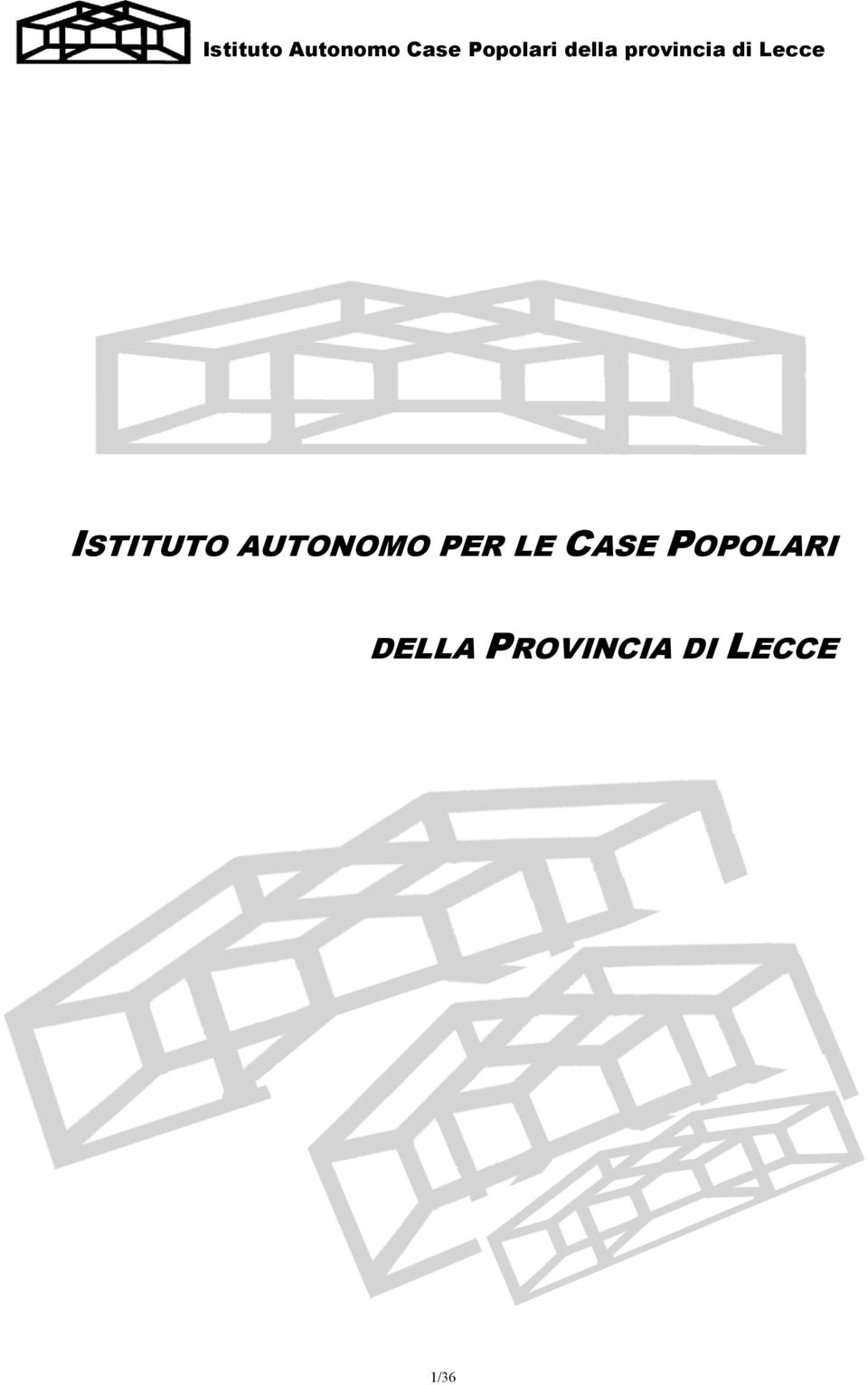 CASE POPOLARI