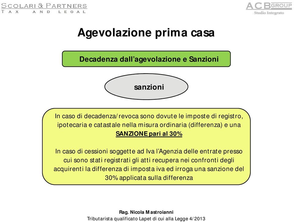 cessioni soggette ad Iva l Agenzia delle entrate presso cui sono stati registrati gli atti recupera nei