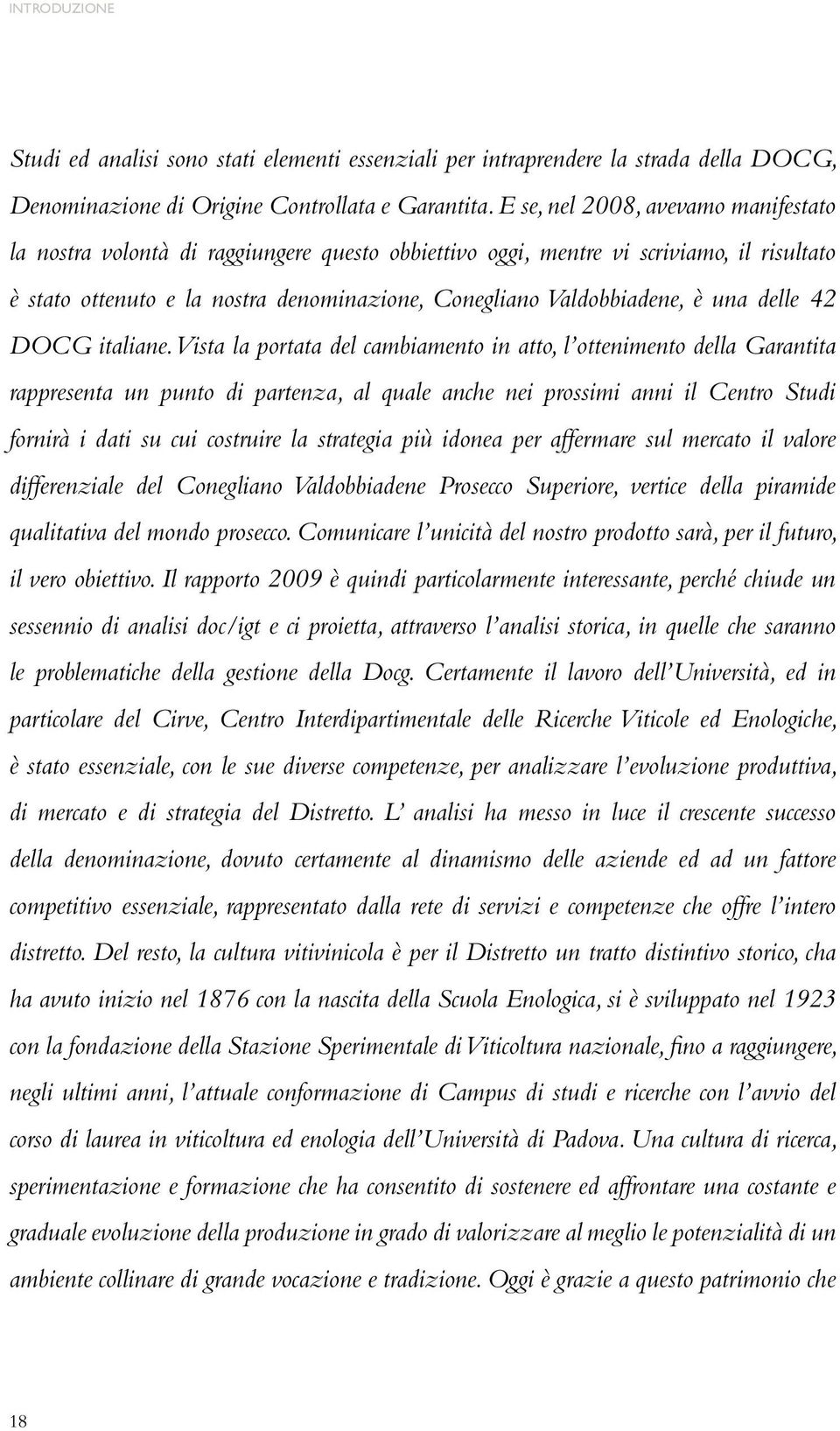 una delle 42 DOCG italiane.