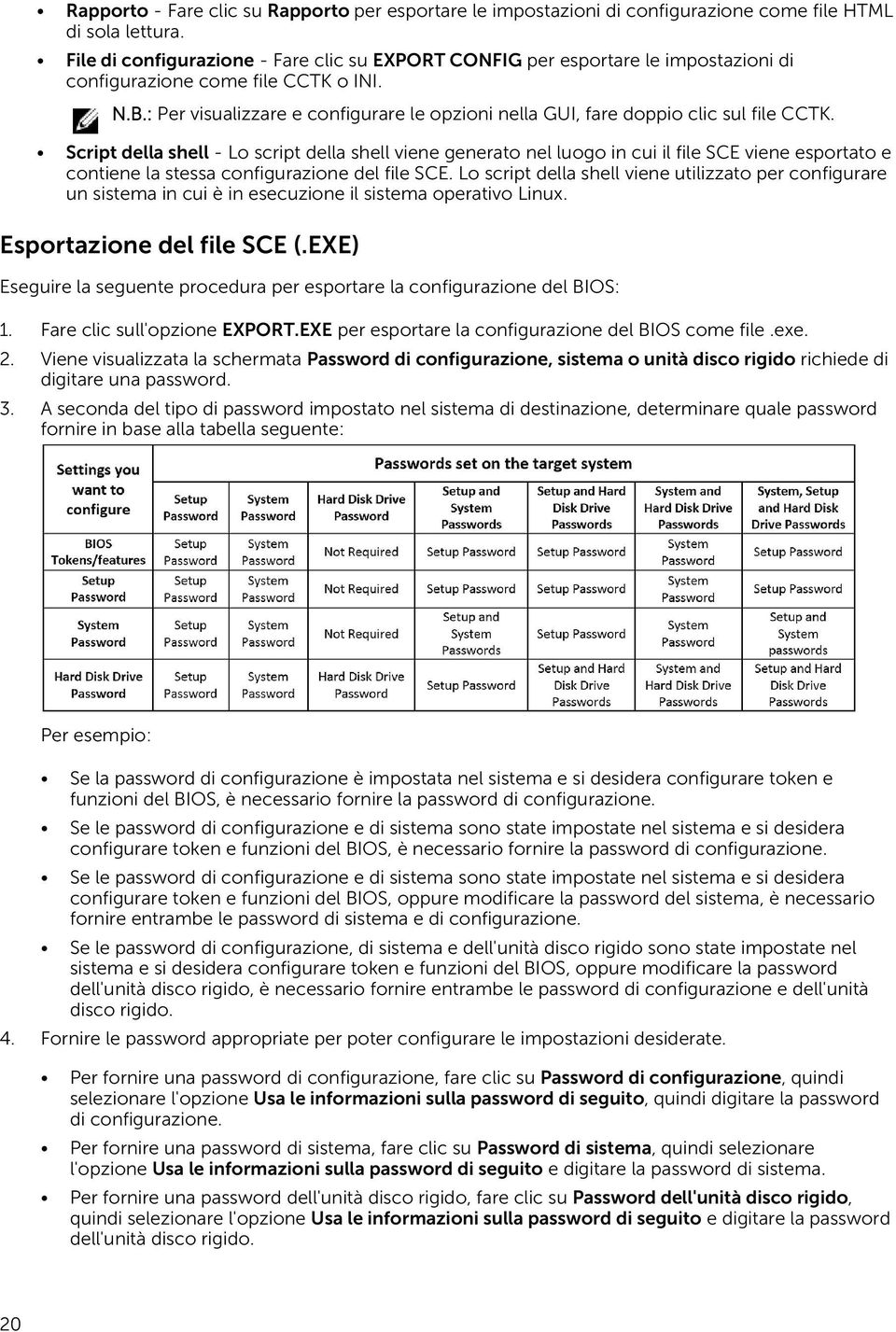 : Per visualizzare e configurare le opzioni nella GUI, fare doppio clic sul file CCTK.