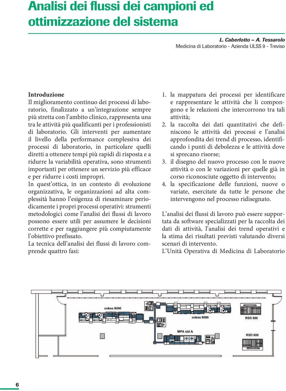 rappresenta una tra le attività più qualificanti per i professionisti di laboratorio.