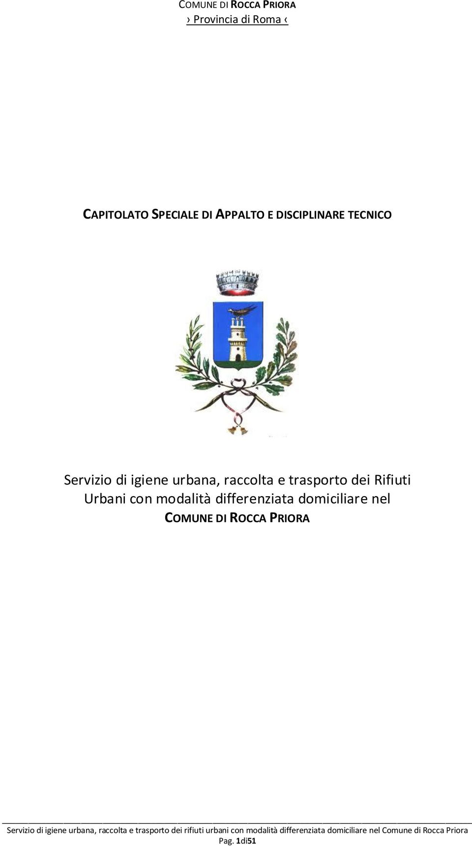 trasporto dei Rifiuti Urbani con modalità