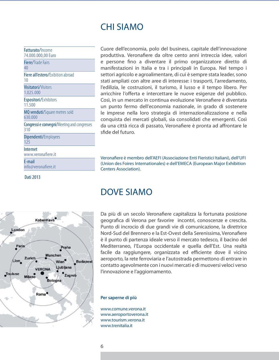 it Dati 2013 Cuore dell economia, polo del business, capitale dell innovazione produttiva.