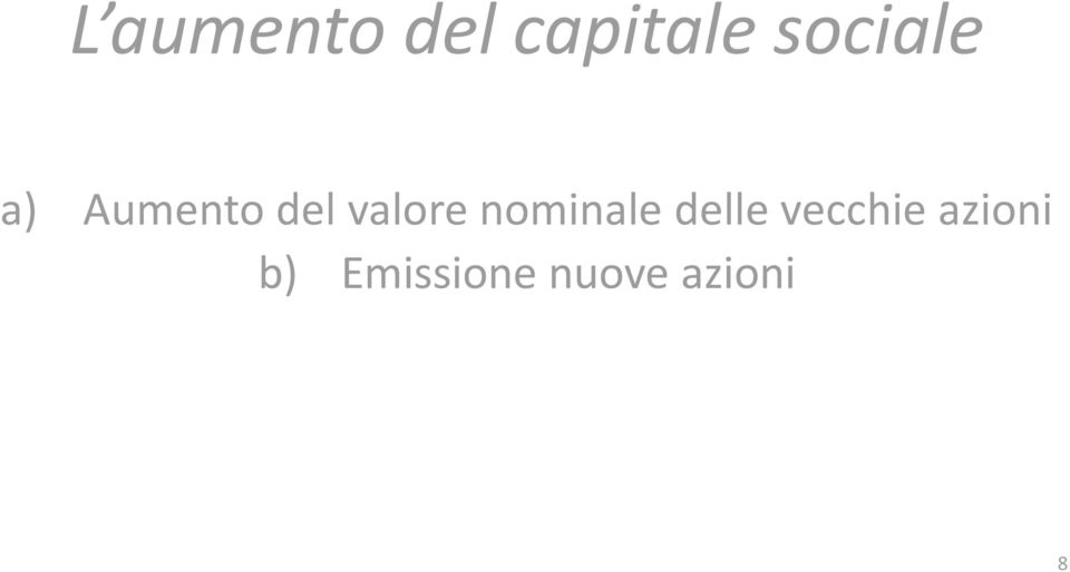 valore nominale delle