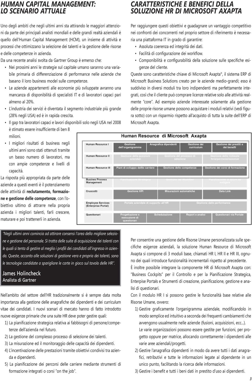 delle risorse e delle competenze in azienda.