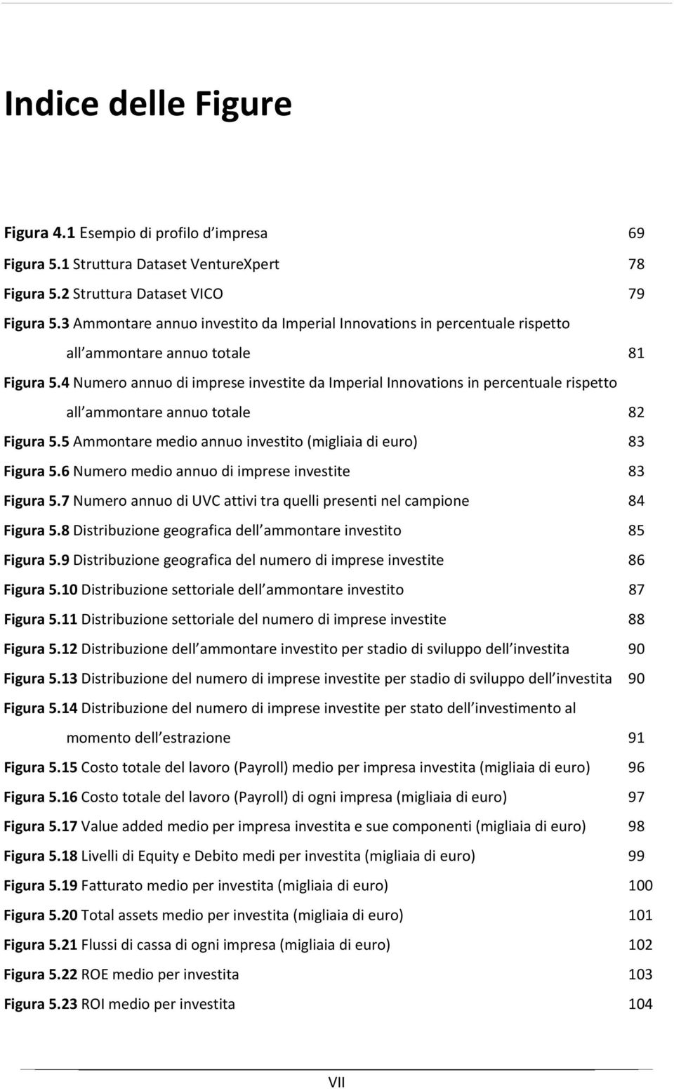 4 Numero annuo di imprese investite da Imperial Innovations in percentuale rispetto all ammontare annuo totale 82 Figura 5.5 Ammontare medio annuo investito (migliaia di euro) 83 Figura 5.