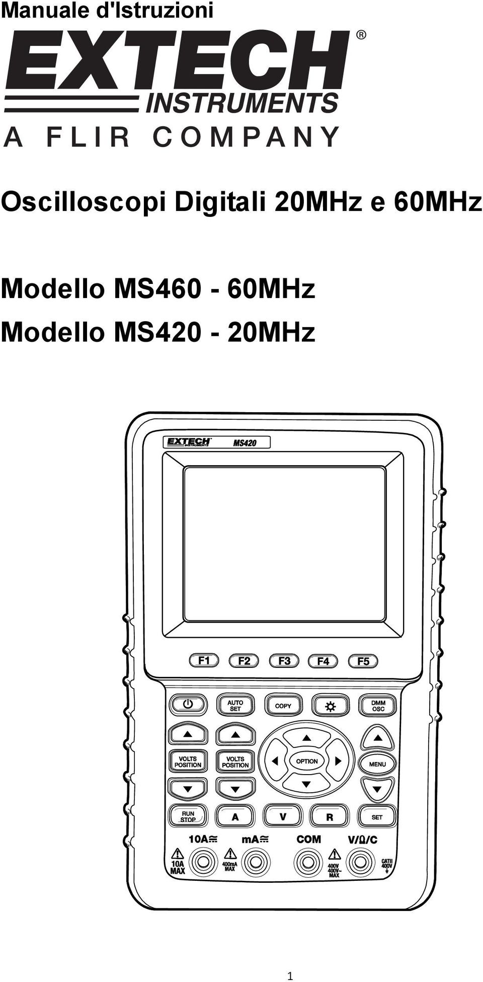 20MHz e 60MHz Modello