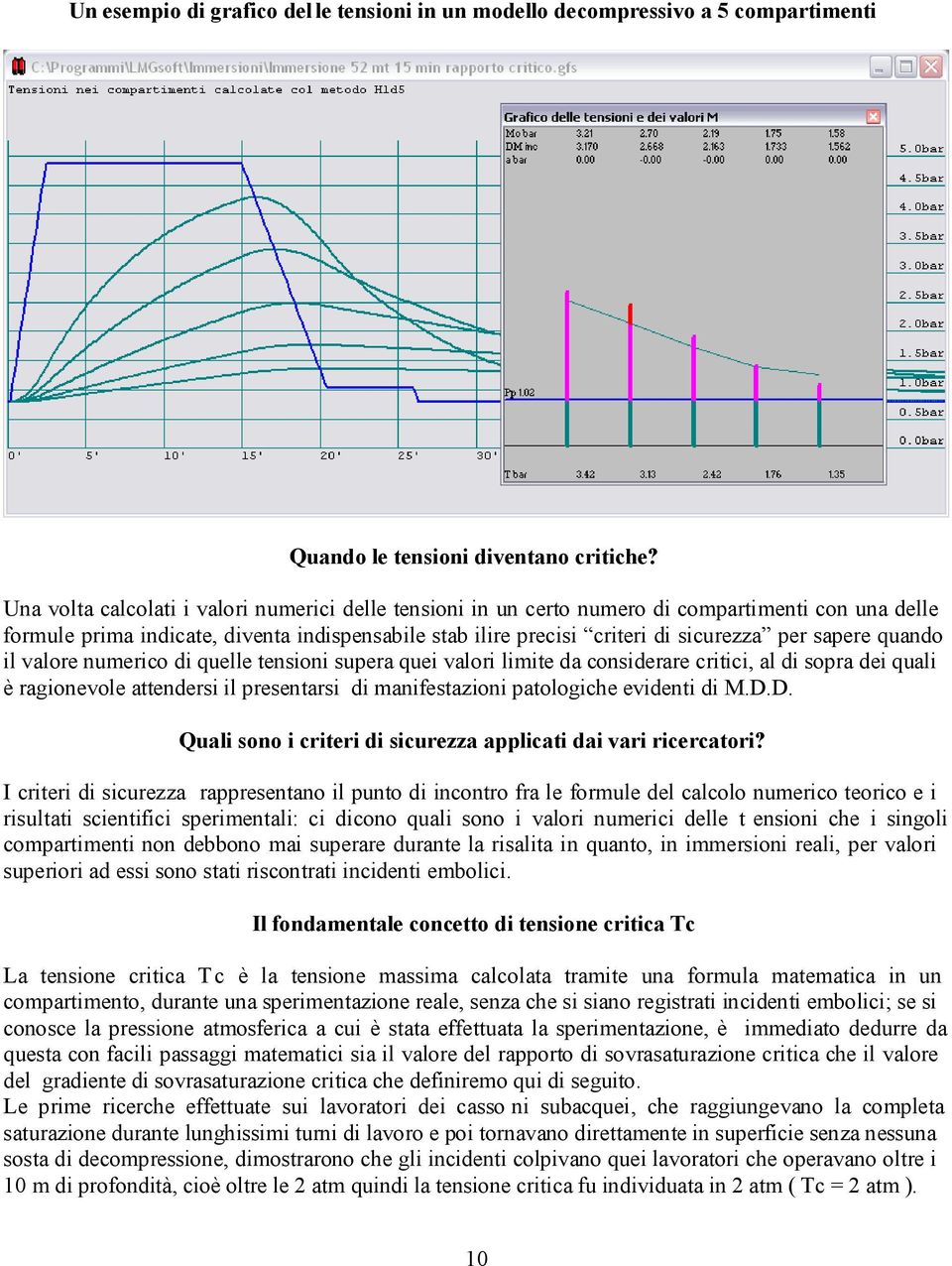 quelle tenson supera que valor lmte da consderare crtc, al d sopra de qual è ragonevole attenders l presentars d manestazon patologche evdent d M.D.