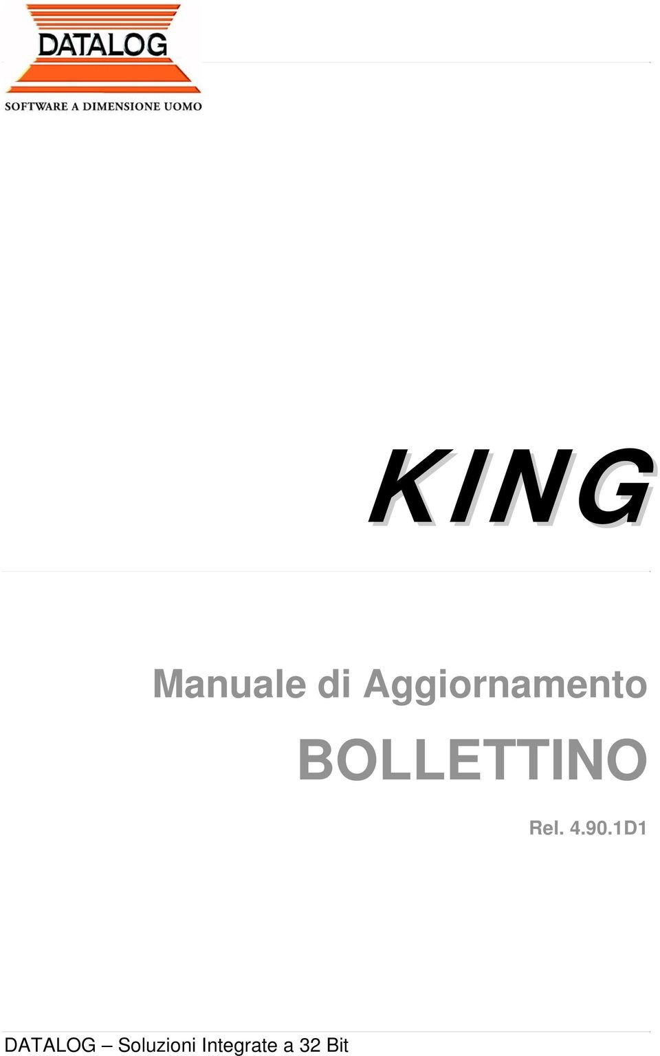 BOLLETTINO Rel. 4.90.