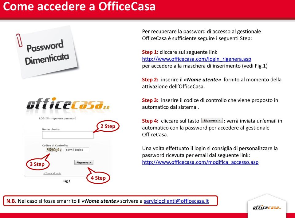 Step 3: inserire il codice di controllo che viene proposto in automatico dal sistema.