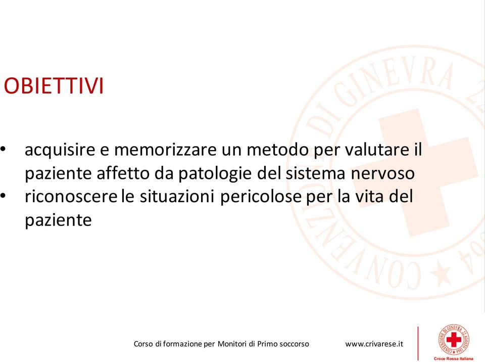 nervoso riconoscere le situazioni pericolose per la