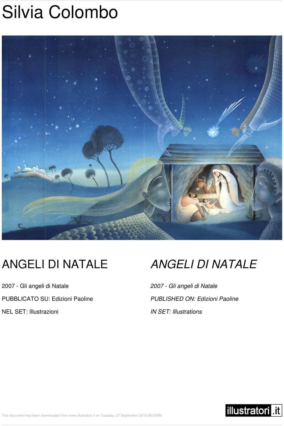 Gli angeli di Natale PUBBLICATO SU: