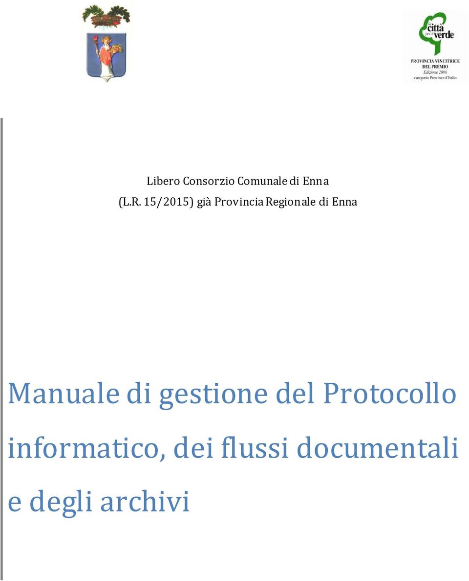 Manuale di gestione del Protocollo