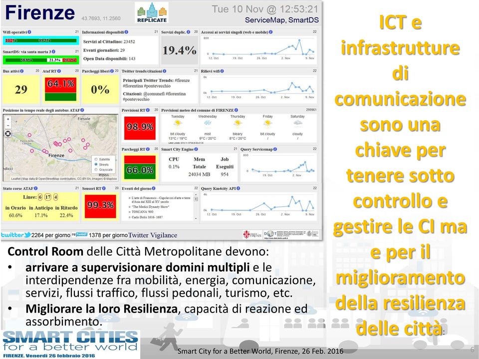 Migliorare la loro Resilienza, capacità di reazione ed assorbimento.