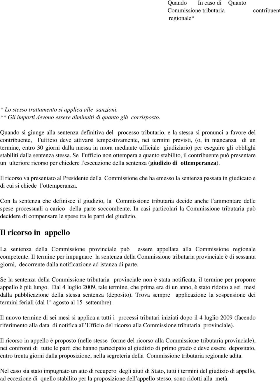 termine, entro 30 giorni dalla messa in mora mediante ufficiale giudiziario) per eseguire gli obblighi stabiliti dalla sentenza stessa.