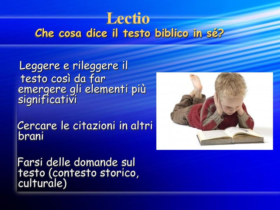 elementi più significativi Cercare le citazioni in