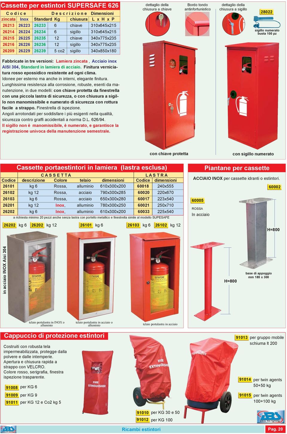 antinfortunistico dettaglio della chiusura a sigillo 28022 sigillo numerato busta 100 pz Fabbricate in tre versioni: Lamiera zincata, Acciaio inox AISI 304, Standard in lamiera di acciaio.