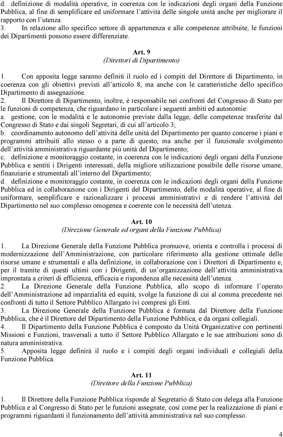 9 (Direttori di Dipartimento) 1.