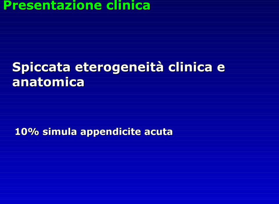 clinica e anatomica