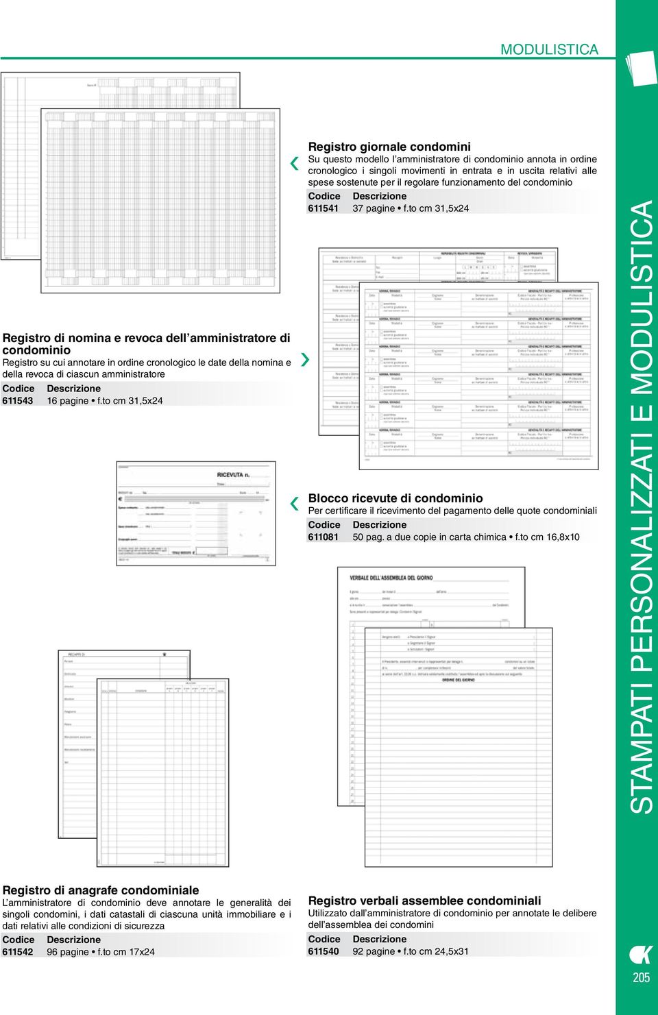 to cm 31,5x24 Registro di nomina e revoca dell amministratore di condominio Registro su cui annotare in ordine cronologico le date della nomina e della revoca di ciascun amministratore 611543 16