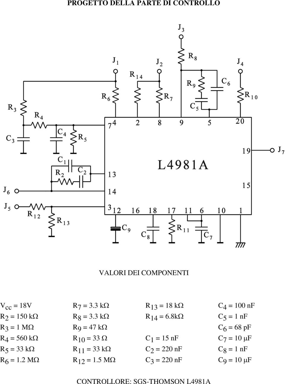 8k C 5 = nf 3 = M 9 = 47 k C 6 = 68 pf 4 = 560 k 0 = 33 C = 5 nf