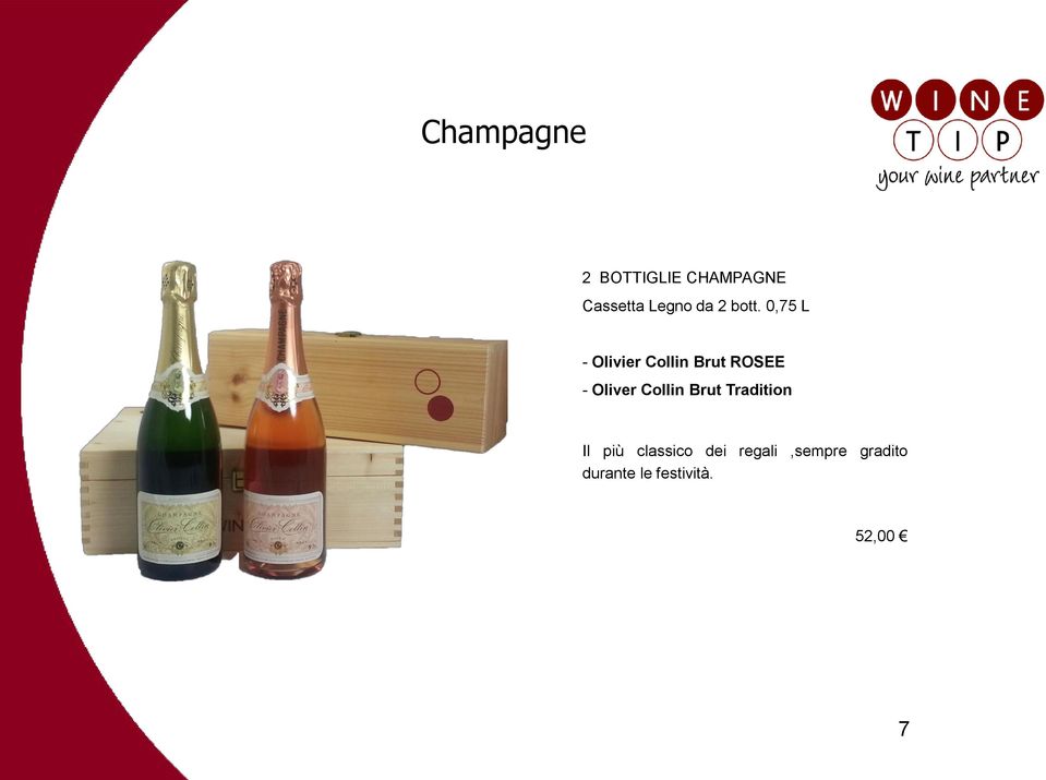 0,75 L - Olivier Collin Brut ROSEE - Oliver